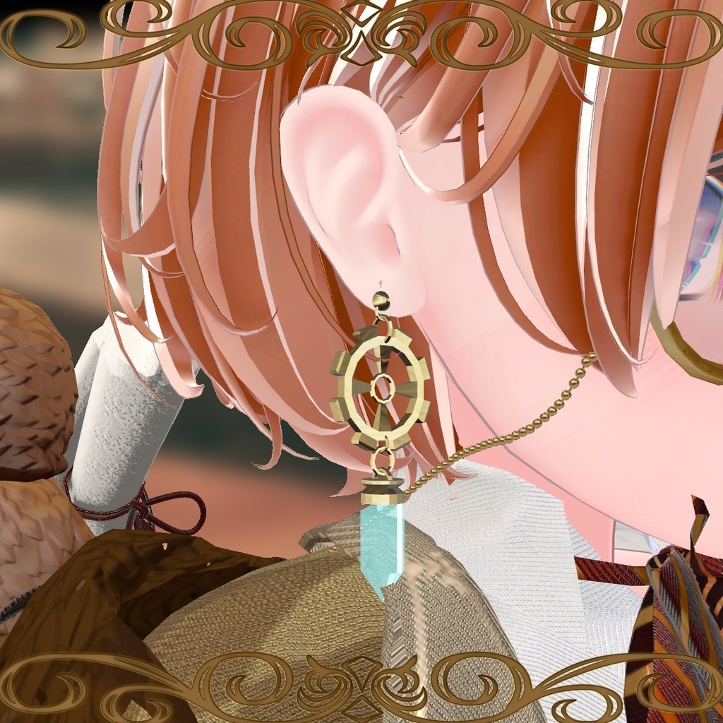 【セール中!】 ⚙Chrono Pendula⚙【Phys bone】【VRChat想定】