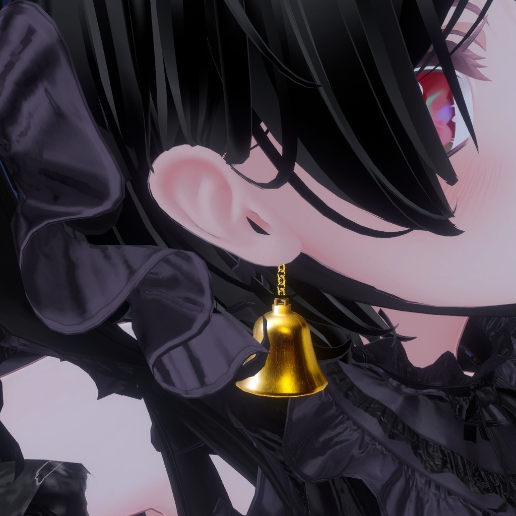 【セール中!】【VRC想定】🔔ルミナベル・エクラ🔔 【PhysBone】