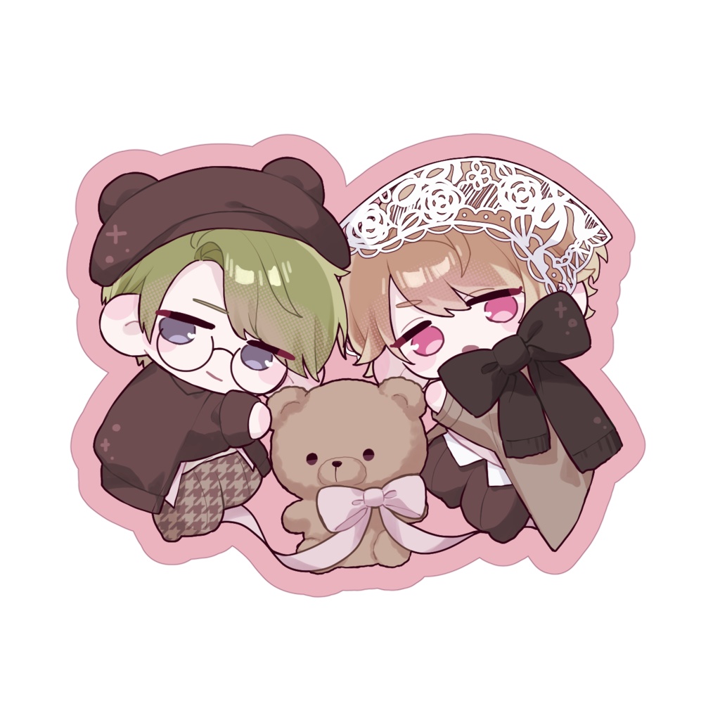 ピンクくまアクキー