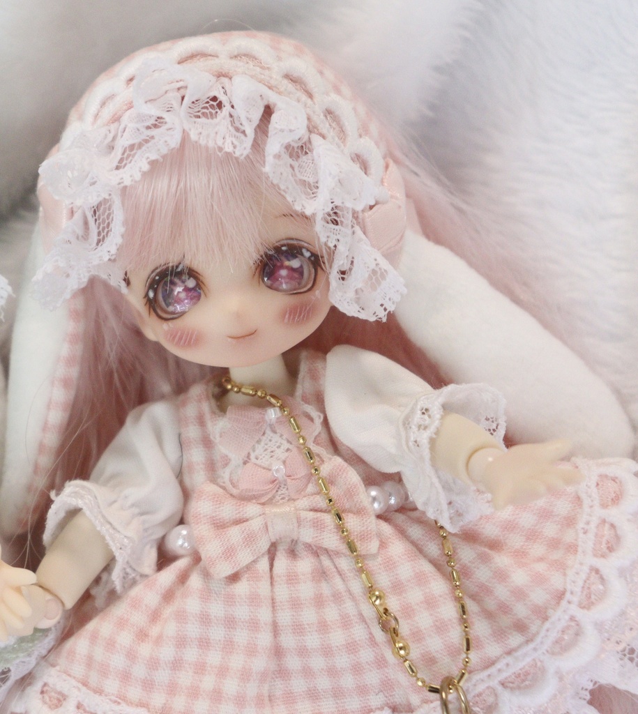 【Mystic Lab.】DOLLCE DC-04 カスタムヘッド ぴんくちゃん