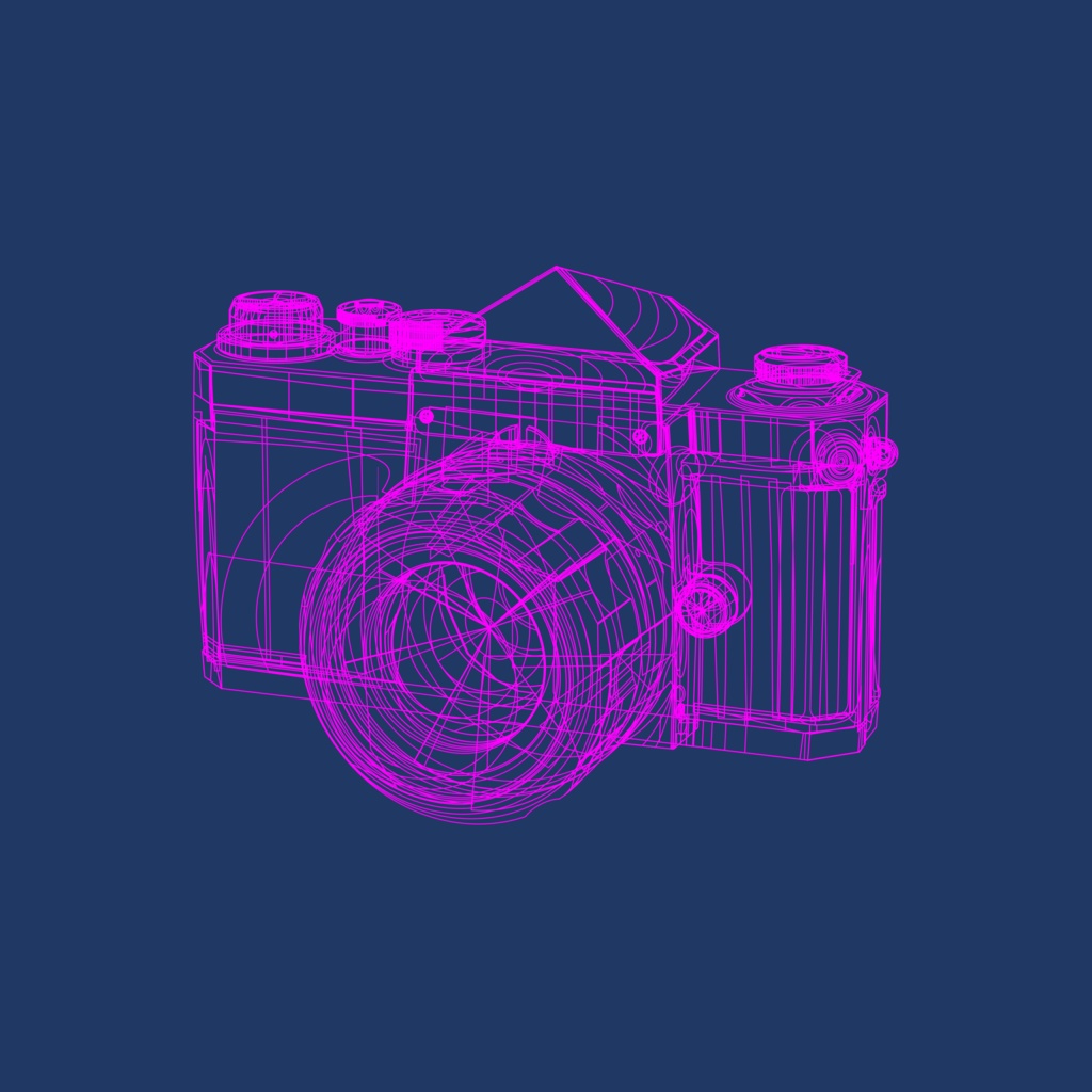 カメラのイラスト素材セット【パワポ図形作成】