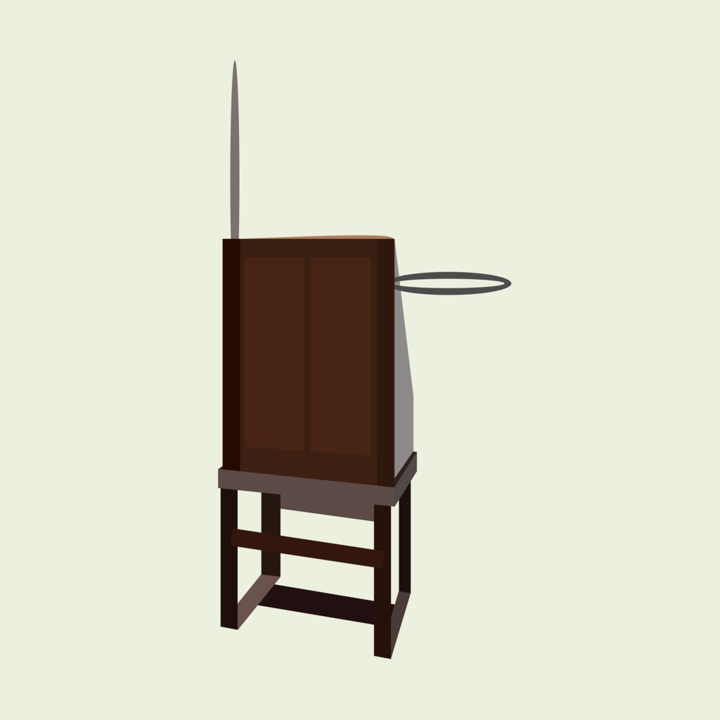 楽器・テルミンのイラスト素材セット【パワポ図形作成】