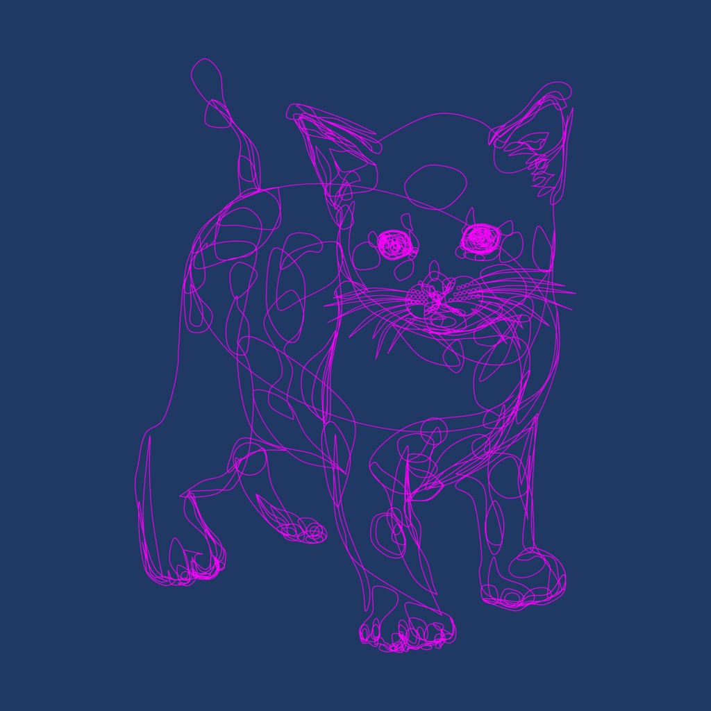 猫のイラスト素材セット【パワポ図形作成】