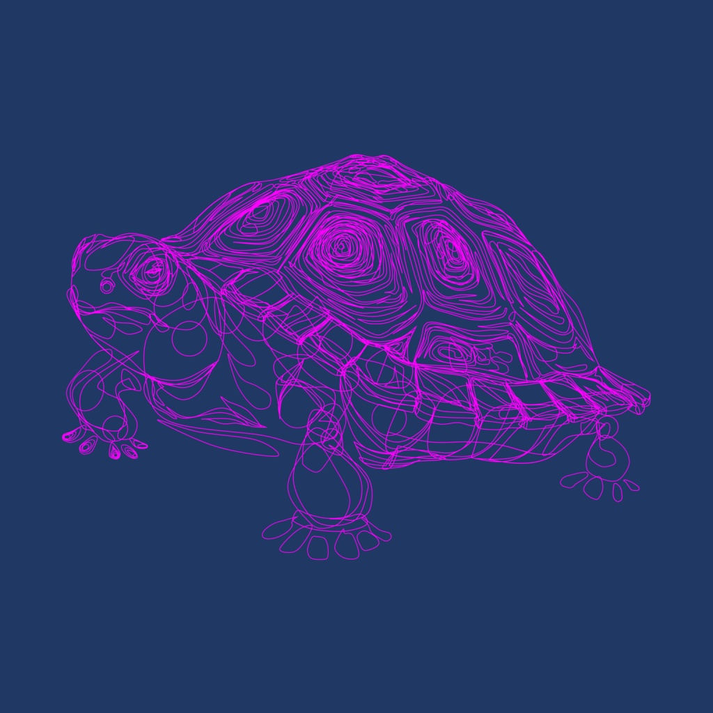 カメのイラスト素材セット【パワポ図形作成】