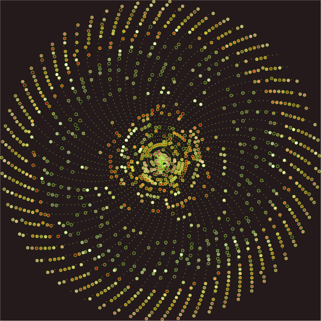 螺旋・渦のイラスト素材セット【パワポ図形作成】