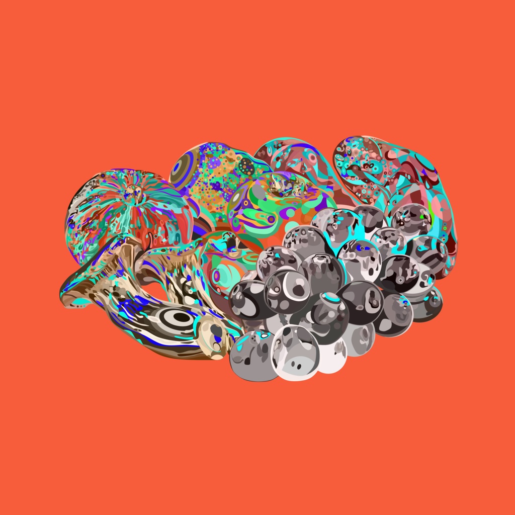 野菜・果物のイラスト素材セット【パワポ図形作成】