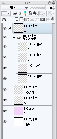 花菱紋4(psdファイル)