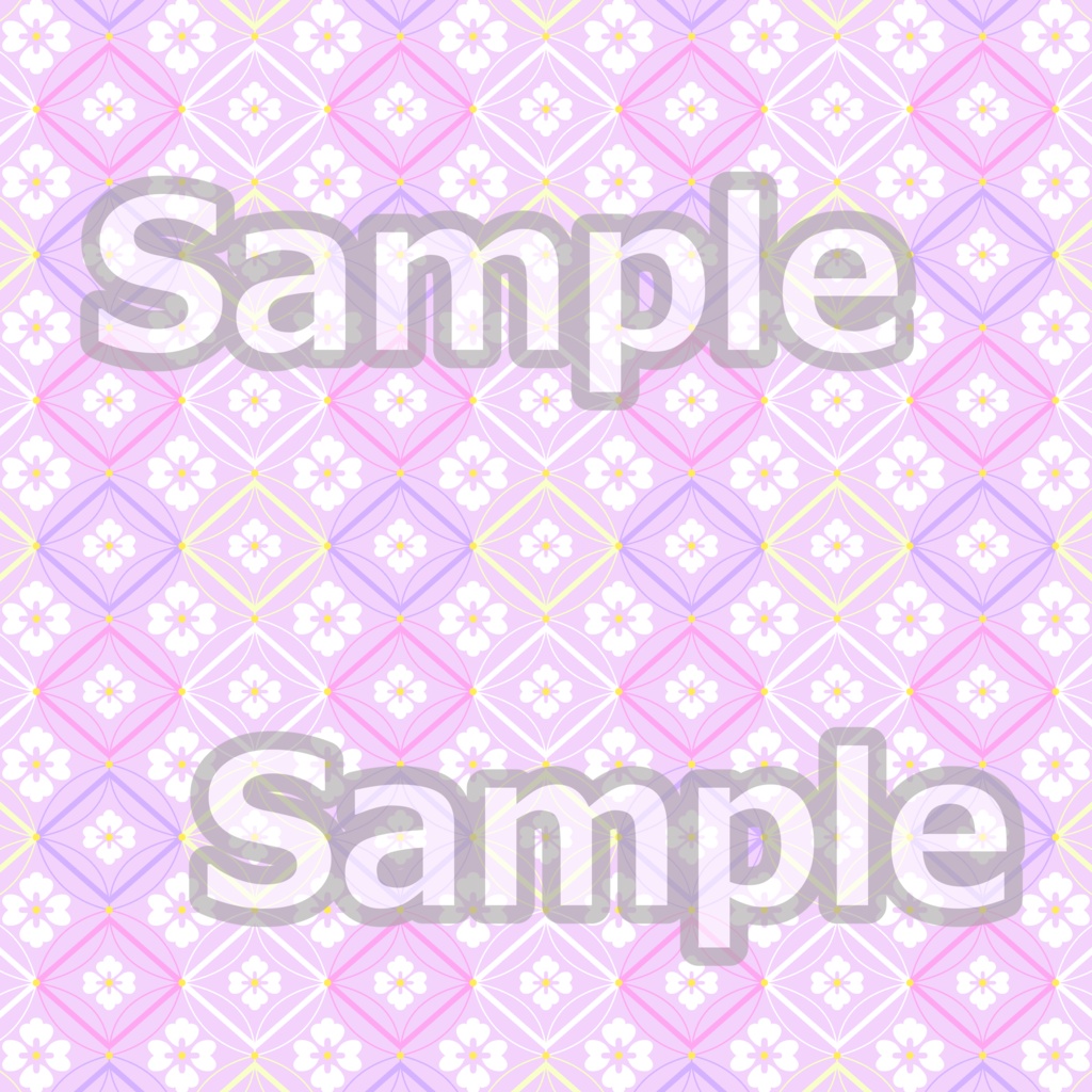 花菱紋4(psdファイル)