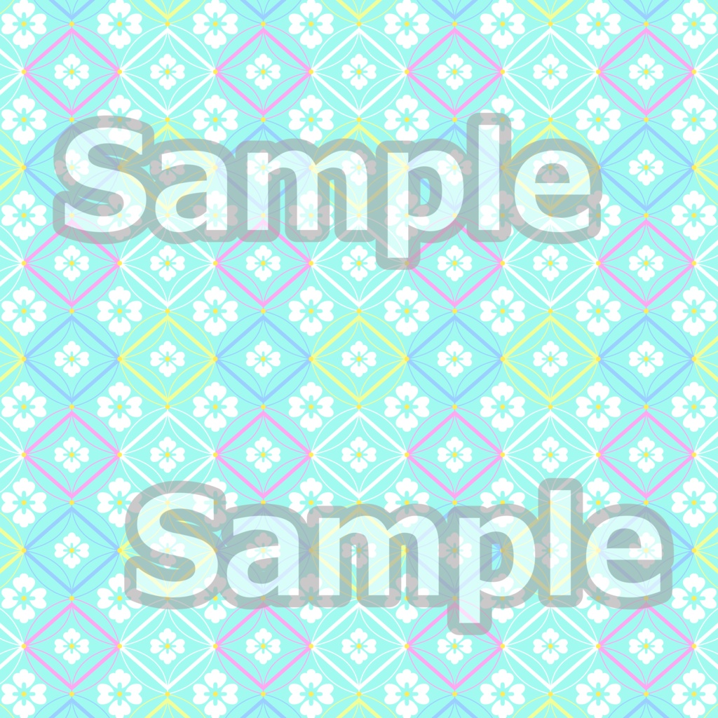 花菱紋4(psdファイル)