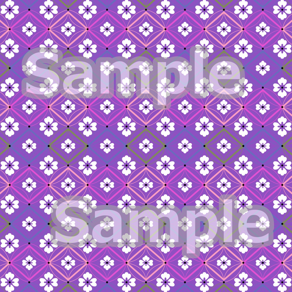 花菱紋4(psdファイル)