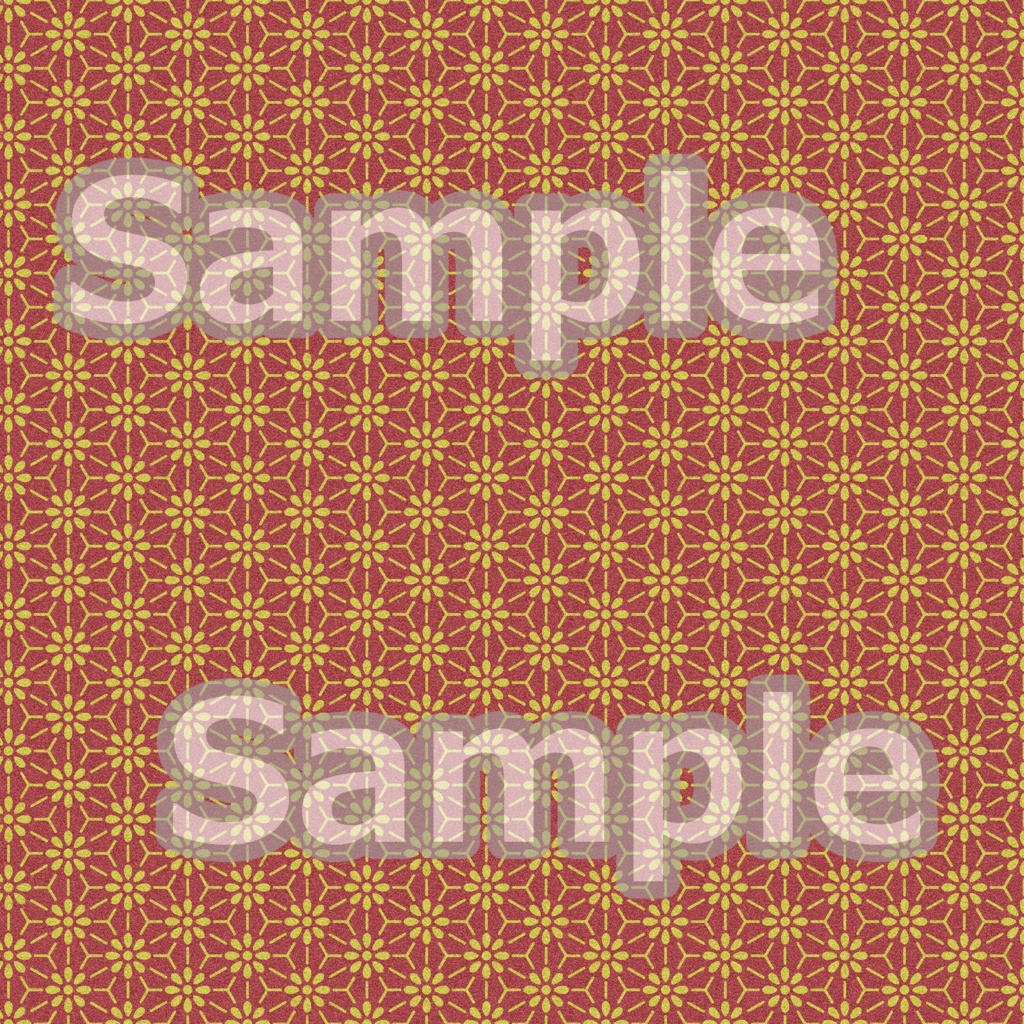 麻の葉文3(psdデータ)