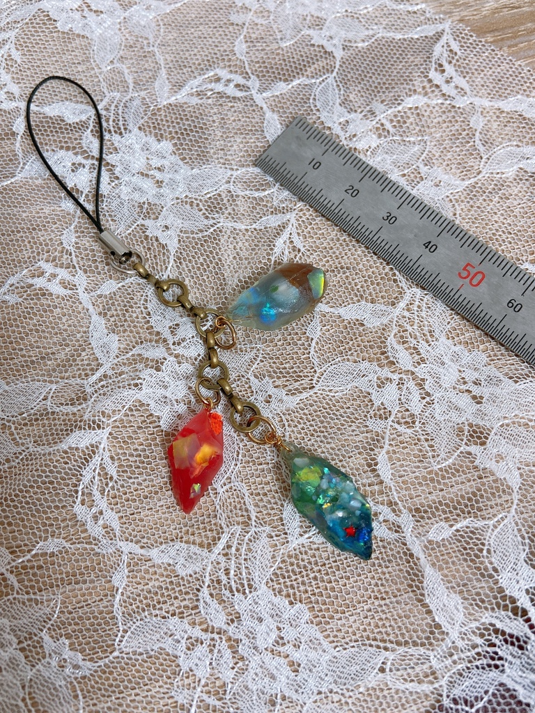 ノタリウム風ストラップ(3連)