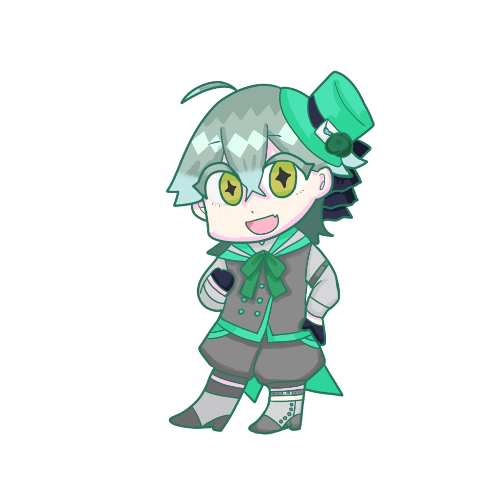 海游乃へりん繋がるアクリルキーホルダー