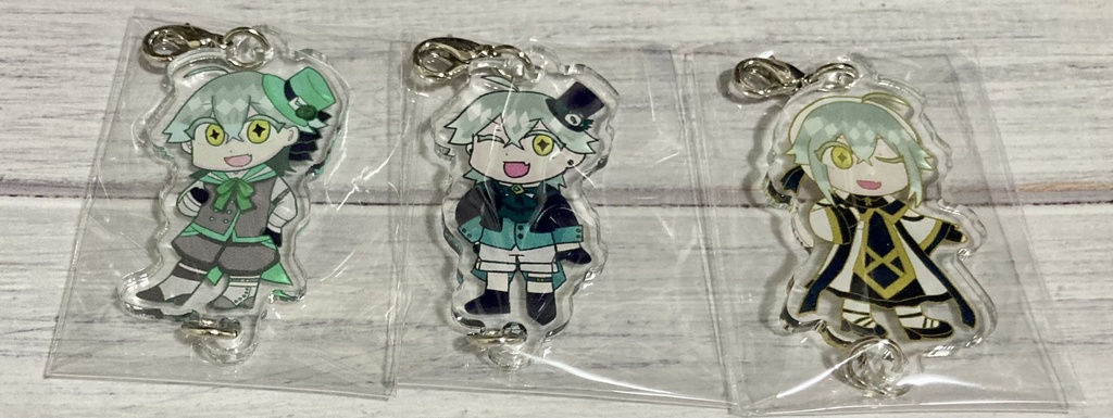 海游乃へりん繋がるアクリルキーホルダー