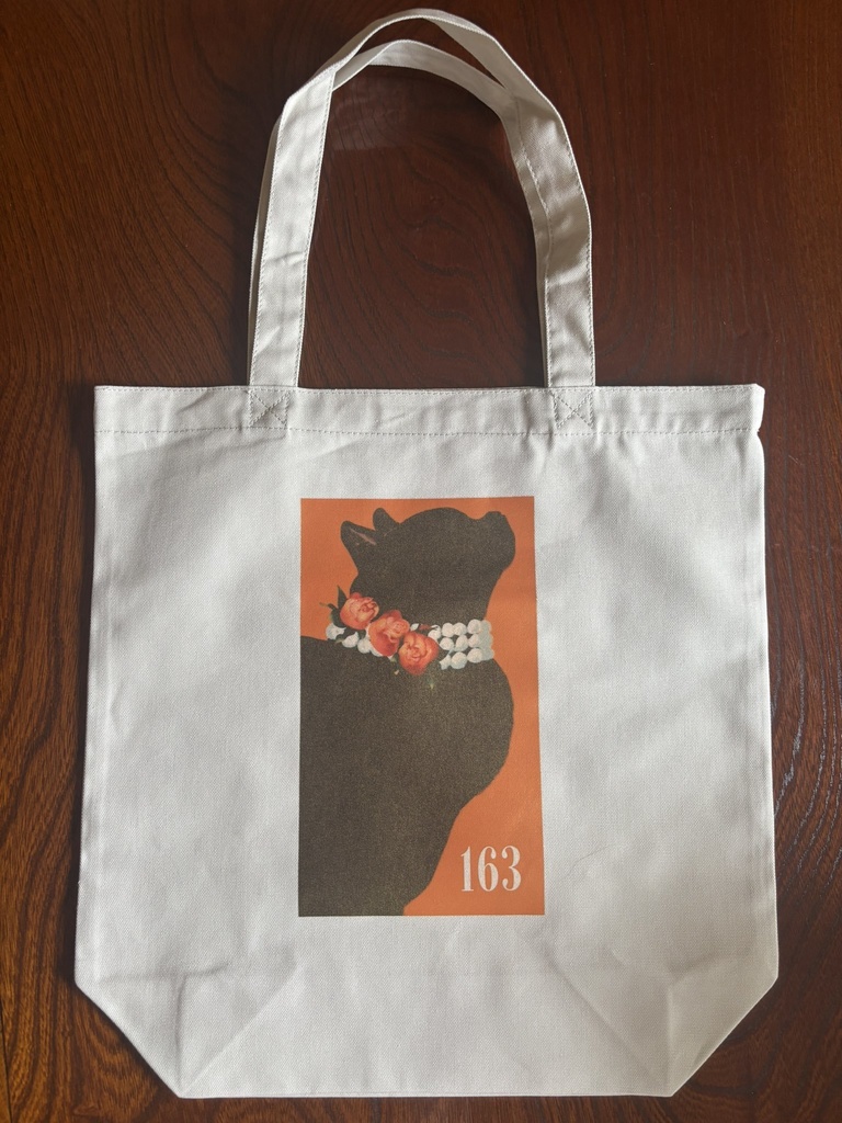 黒猫のトートバッグ