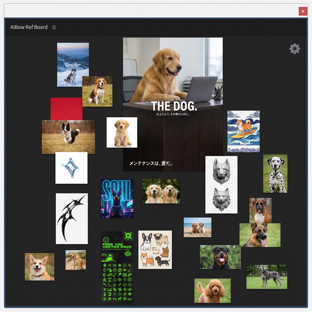 Premiere & AE専用 参考画像表示ツール Ref Board