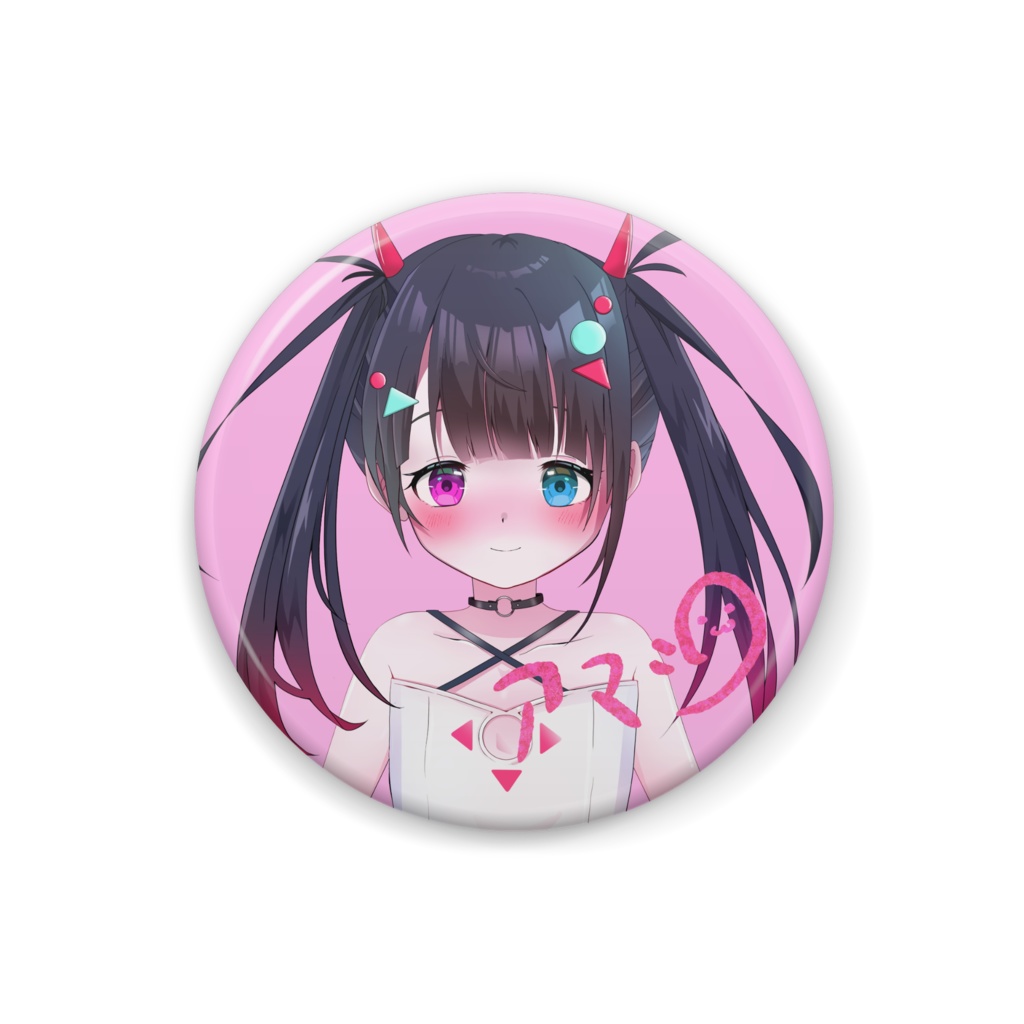 かあいいちゃん缶バッジ ニディガ東名阪POPUPSTORE】あめちゃん