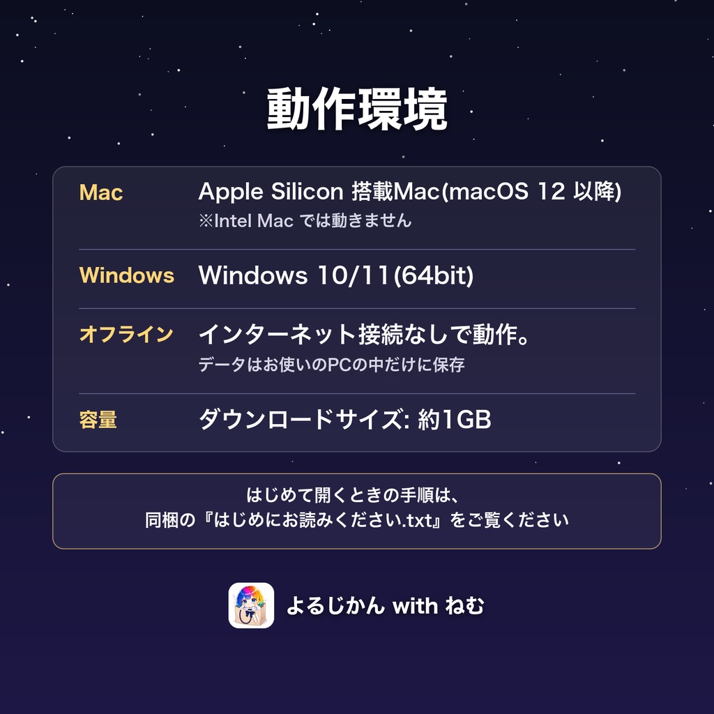 よるじかん with ねむ