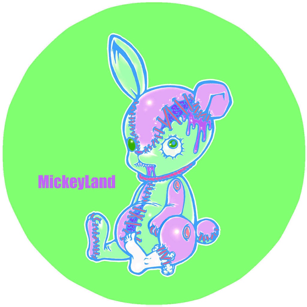 BIG缶バッヂ【ヌイグルミ】