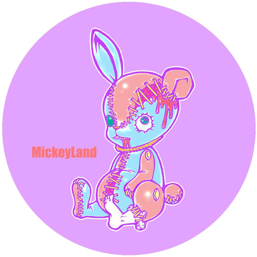 BIG缶バッヂ【ヌイグルミ】