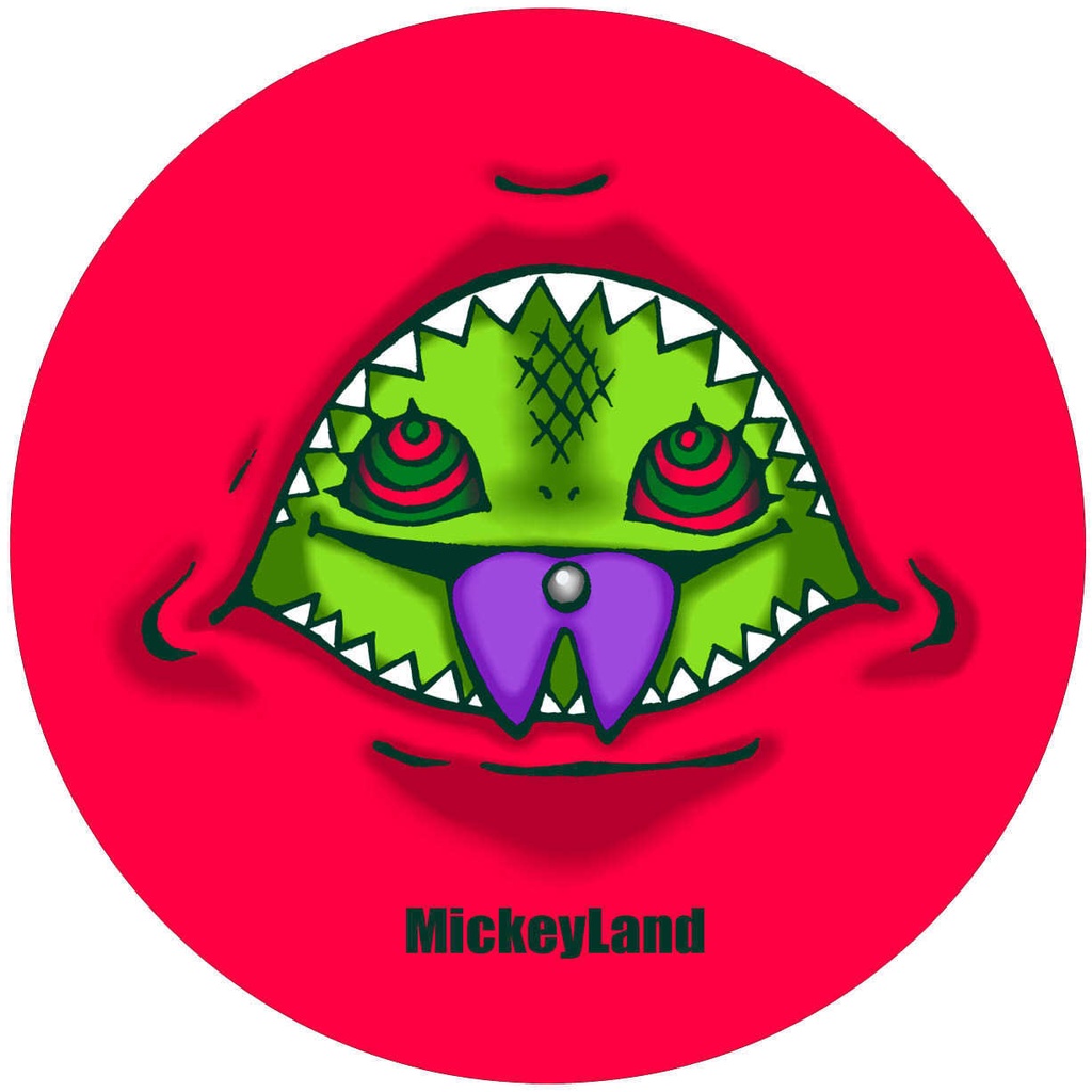 BIG缶バッヂ【スプリットタン】