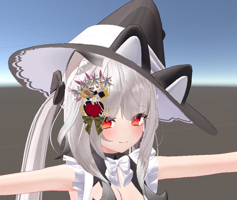 カカオの髪飾り