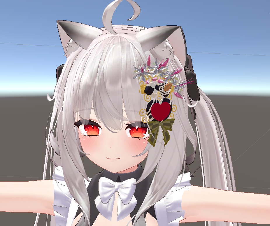 カカオの髪飾り