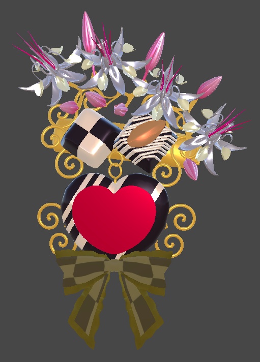 カカオの髪飾り