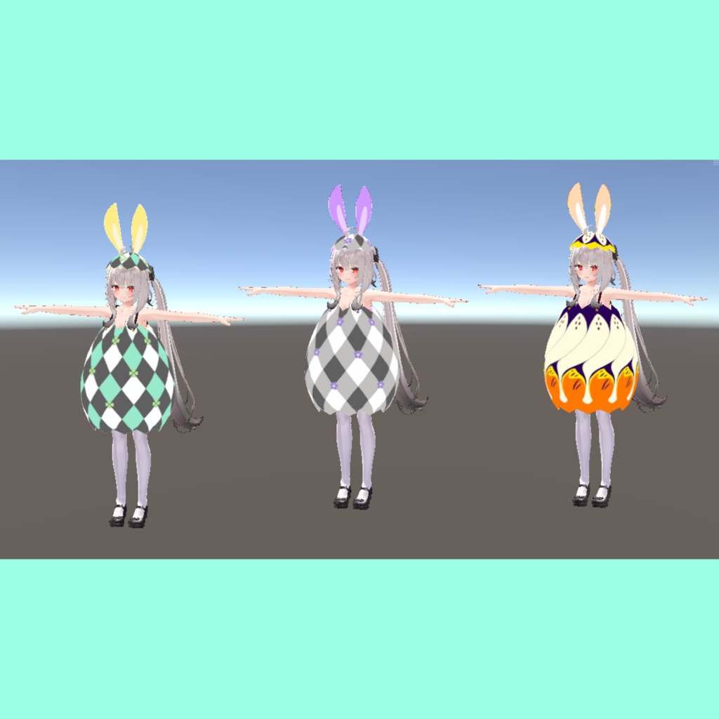 【無料】とってもイースターなドレス【舞夜用】