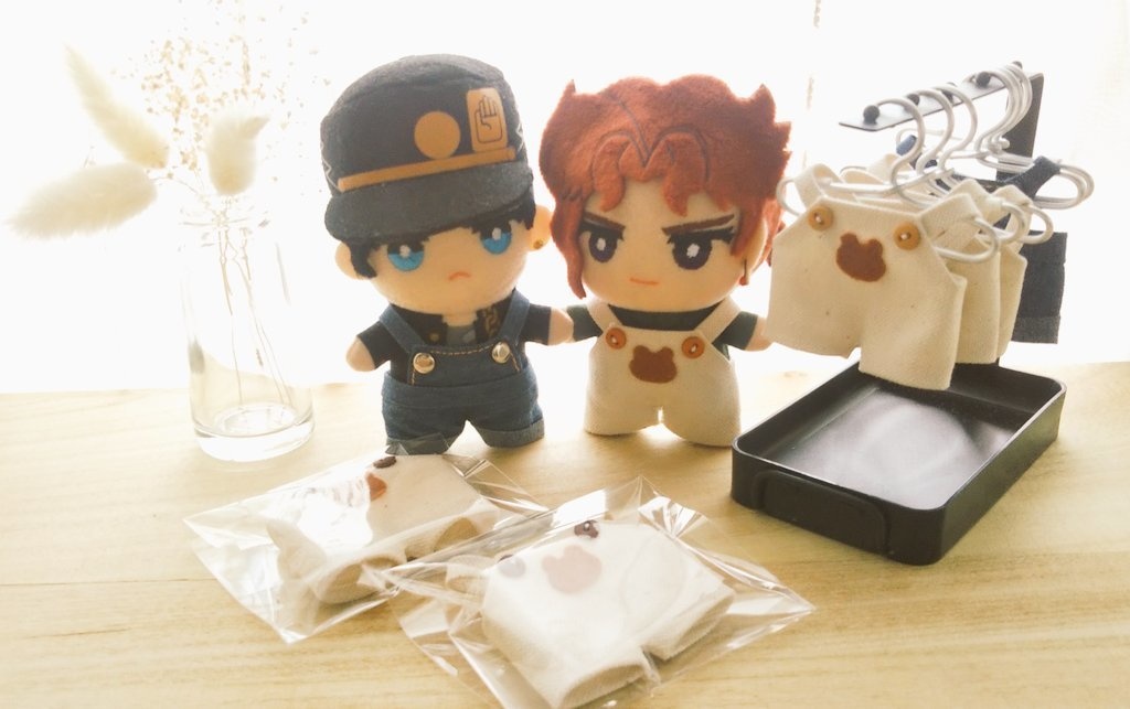 ぬい用サロペット