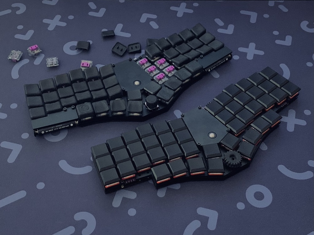 cocot46-lp 自作キーボードキット