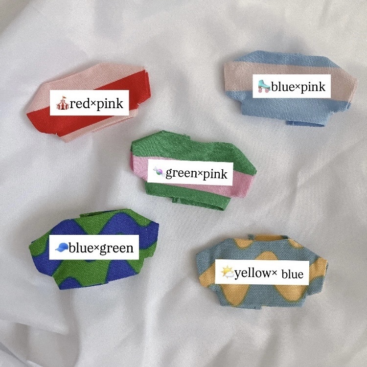 バイカラーシャツ