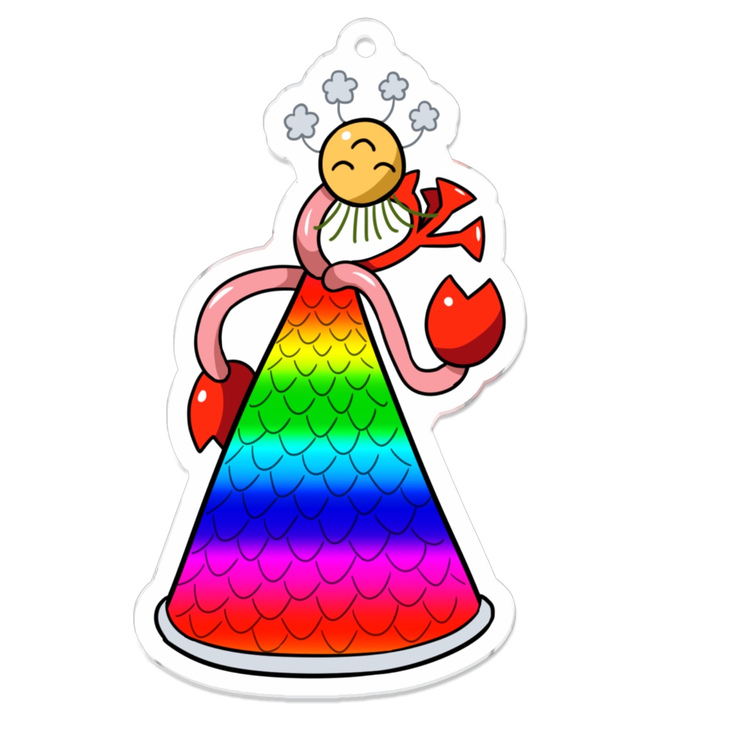 アクリルキーホルダー・OLとアザトース【イスの偉大なる種族】