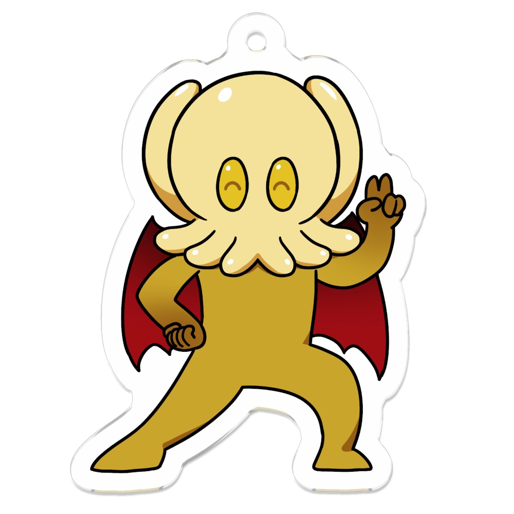 アクリルキーホルダー・OLとアザトース【くたにん】