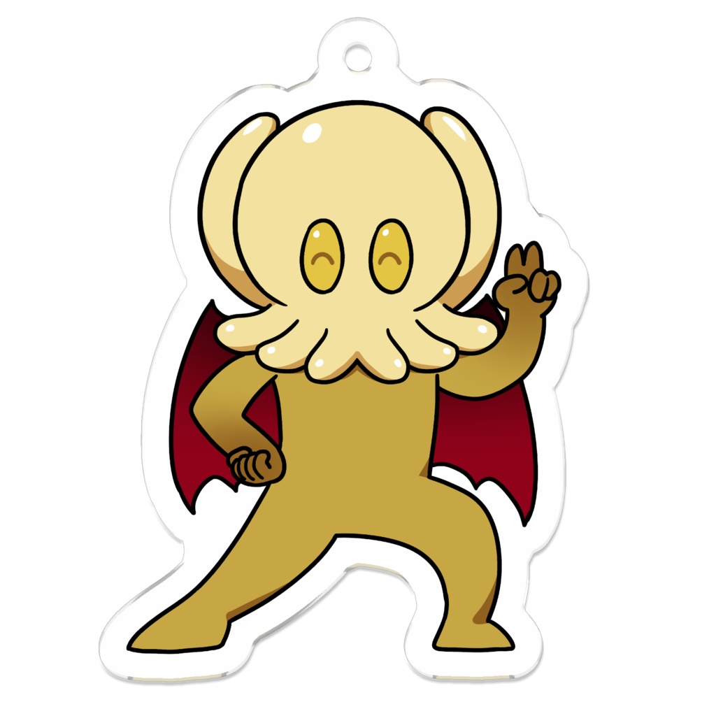 コーティングアクキー・OLとアザトース【くたにん】