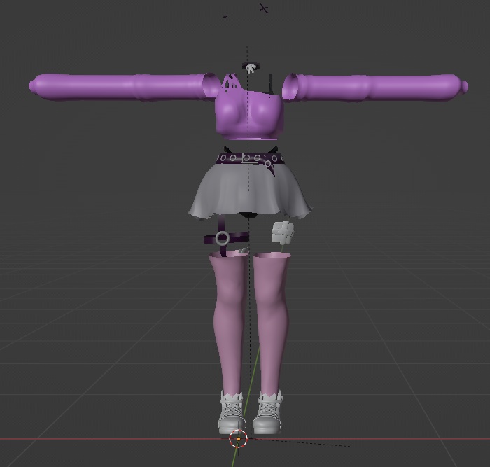 set clothe style:gothic, cute, etc... (maya)