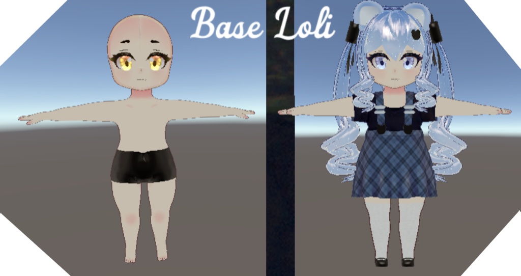 base head and body loli