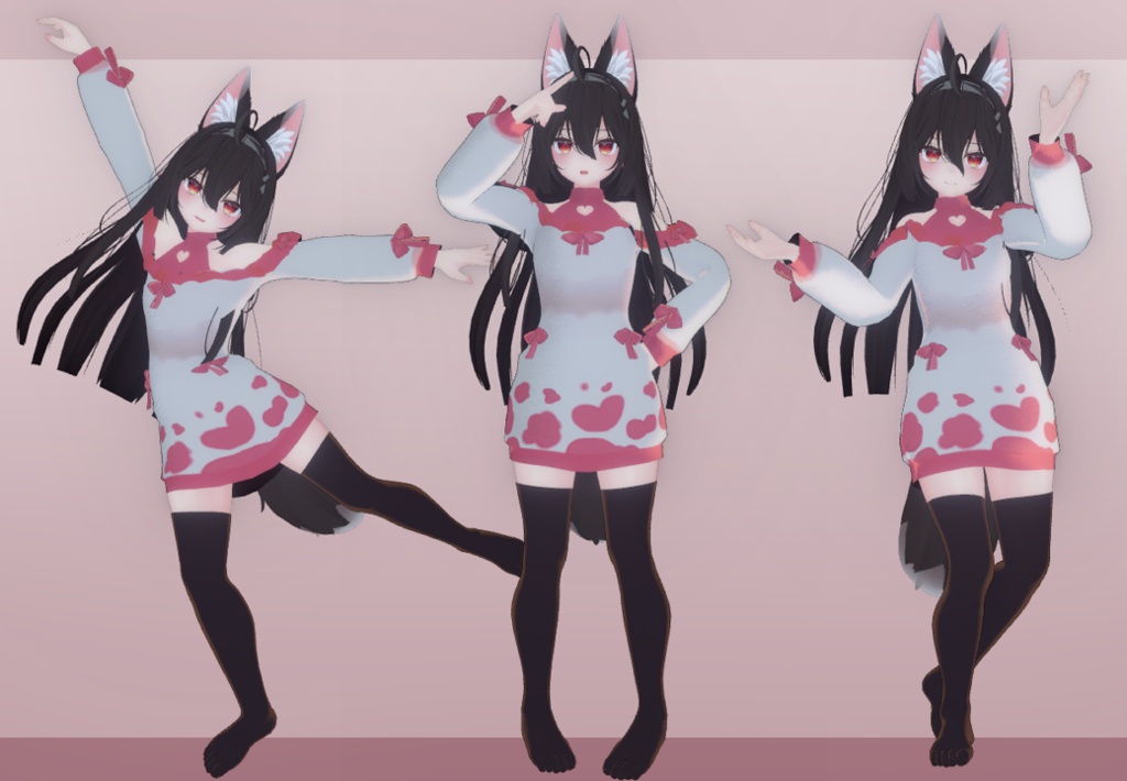 Sweater cute ( Rindo, Maya, Selestia and Kokoa)