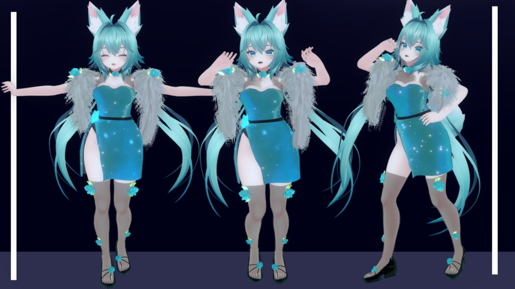 Dress Elegant ( Selestia, Rindo, Kokoa and Maya)