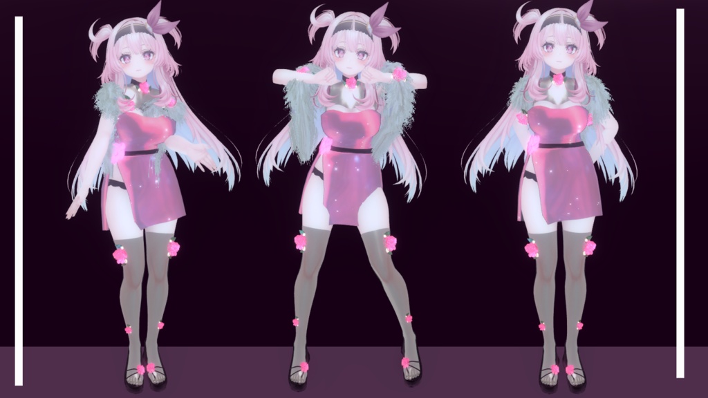 Dress Elegant ( Selestia, Rindo, Kokoa and Maya)