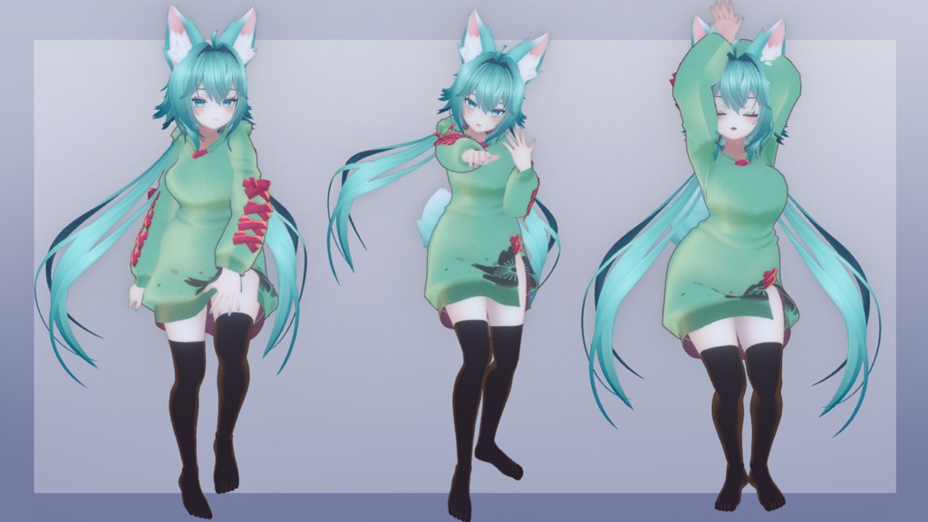 Sweatshirt ( Rindo, Kokoa, Maya and Selestia)