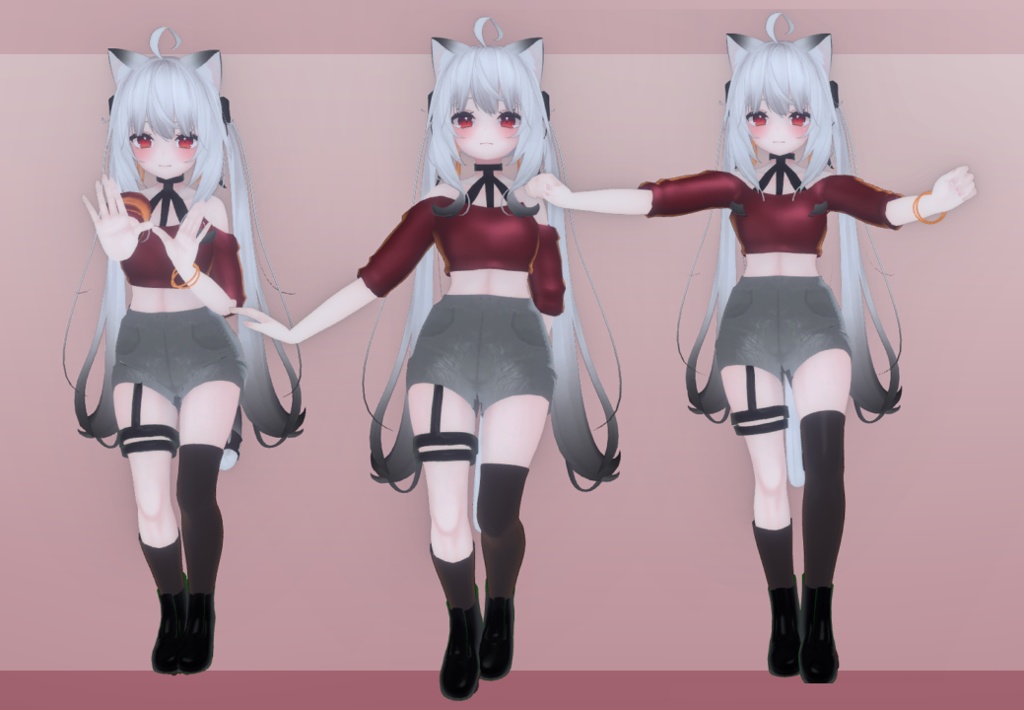 CLOTHES PUNK (RINDO, KOKOA, MAYA AND SELESTIA)