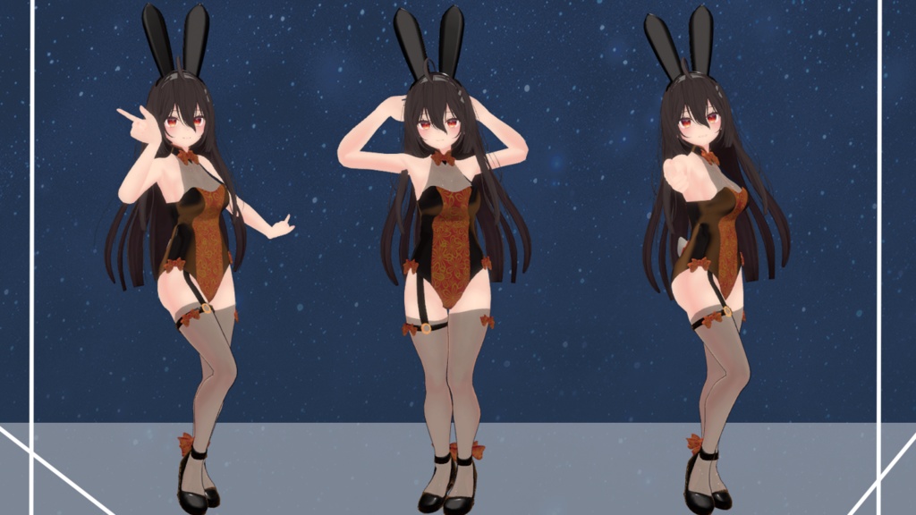 Bunny Sexy ( RINDO, MAYA, KOKOA AND SELESTIA)