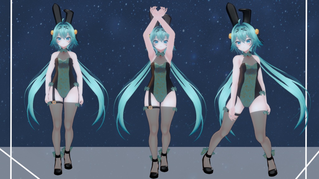 Bunny Sexy ( RINDO, MAYA, KOKOA AND SELESTIA)