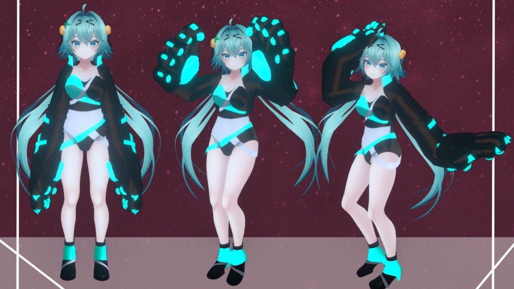 Kitty body ( RINDO, MAYA, KOKOA AND SELESTIA)