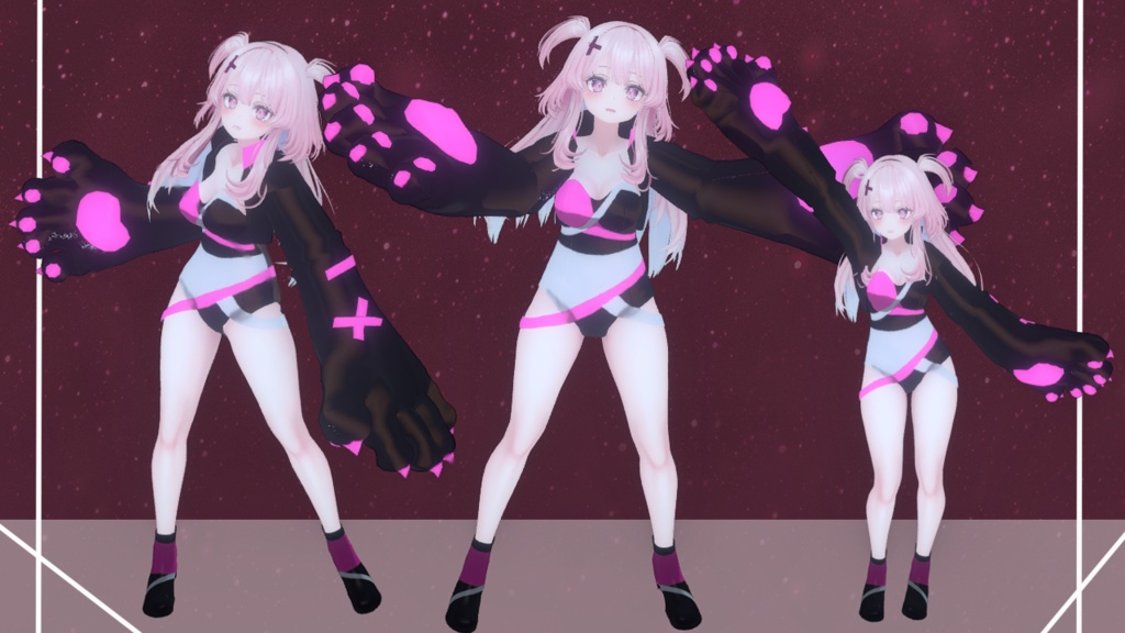 Kitty body ( RINDO, MAYA, KOKOA AND SELESTIA)