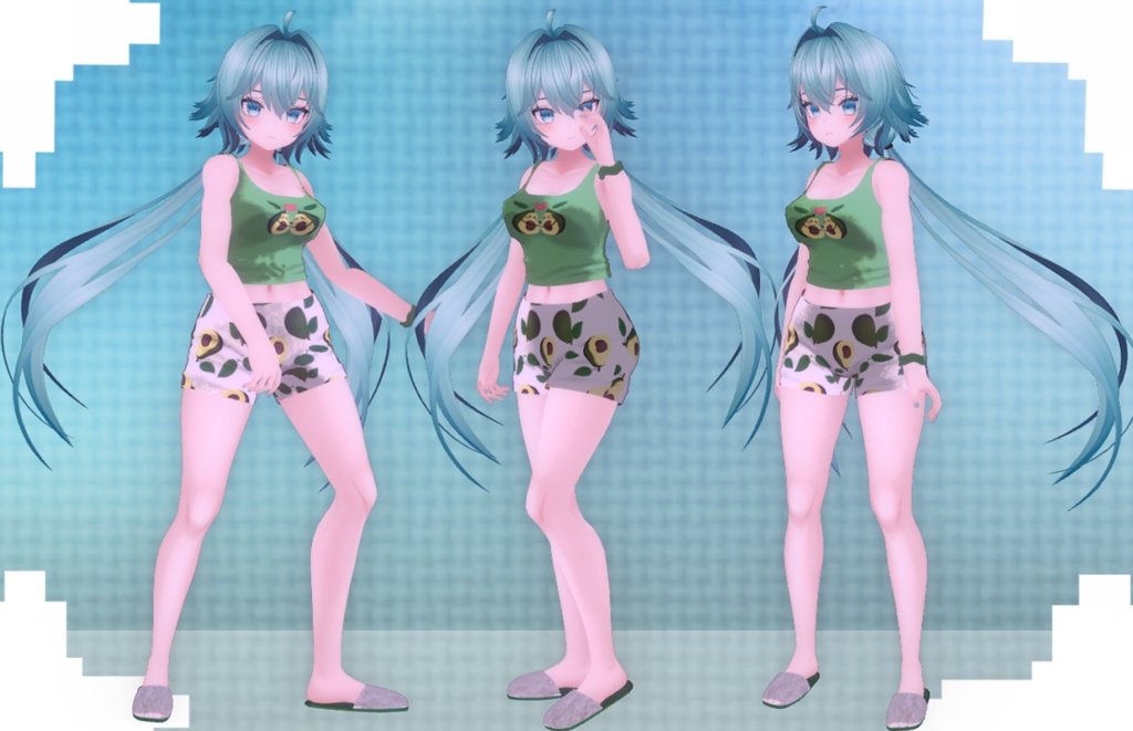 Pajamas ( SELESTIA, RINDO, MAYA AND KOKOA)