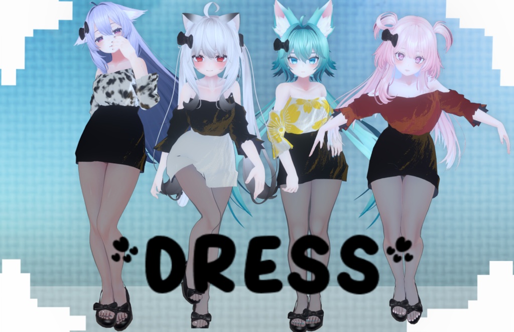 DRES COW ( Selestia, Rindo, Maya and Kykio)