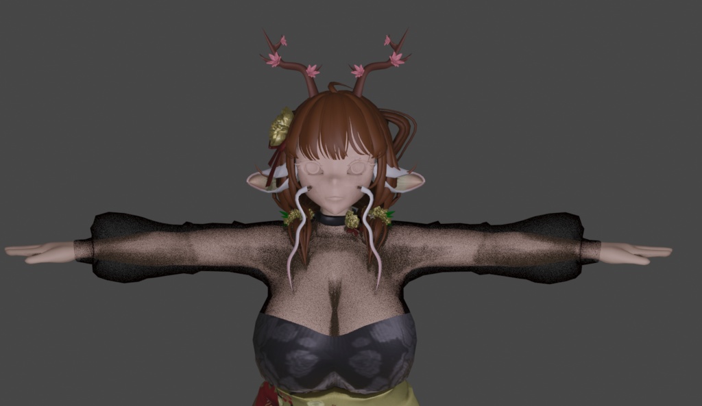 tail and ears dragon