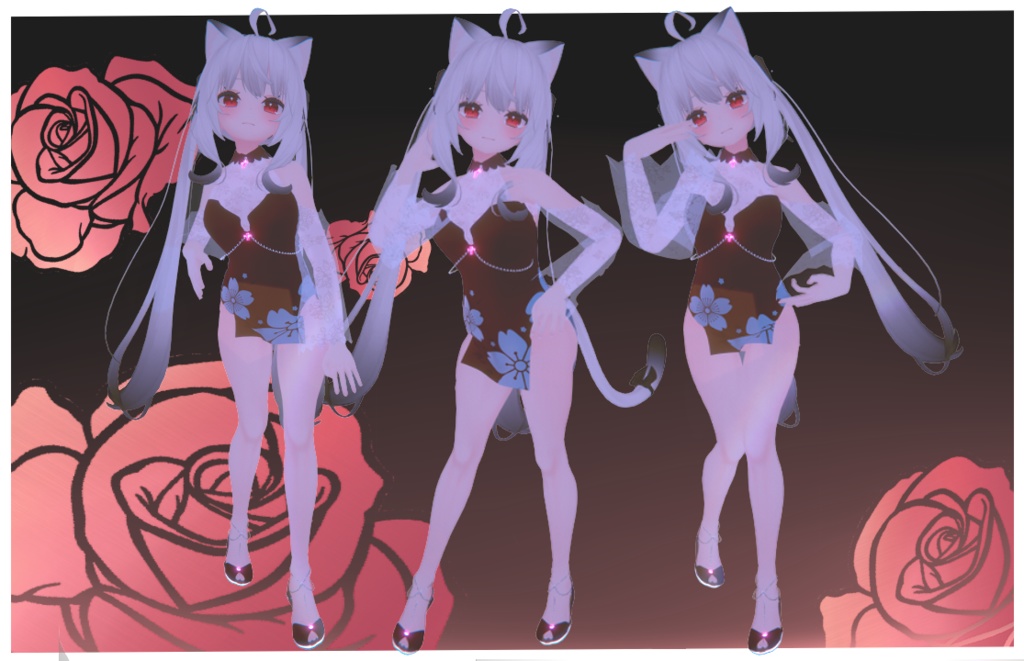 Chipao sexy ( RINDO MAYA, SELESTIA AND KYKIO)